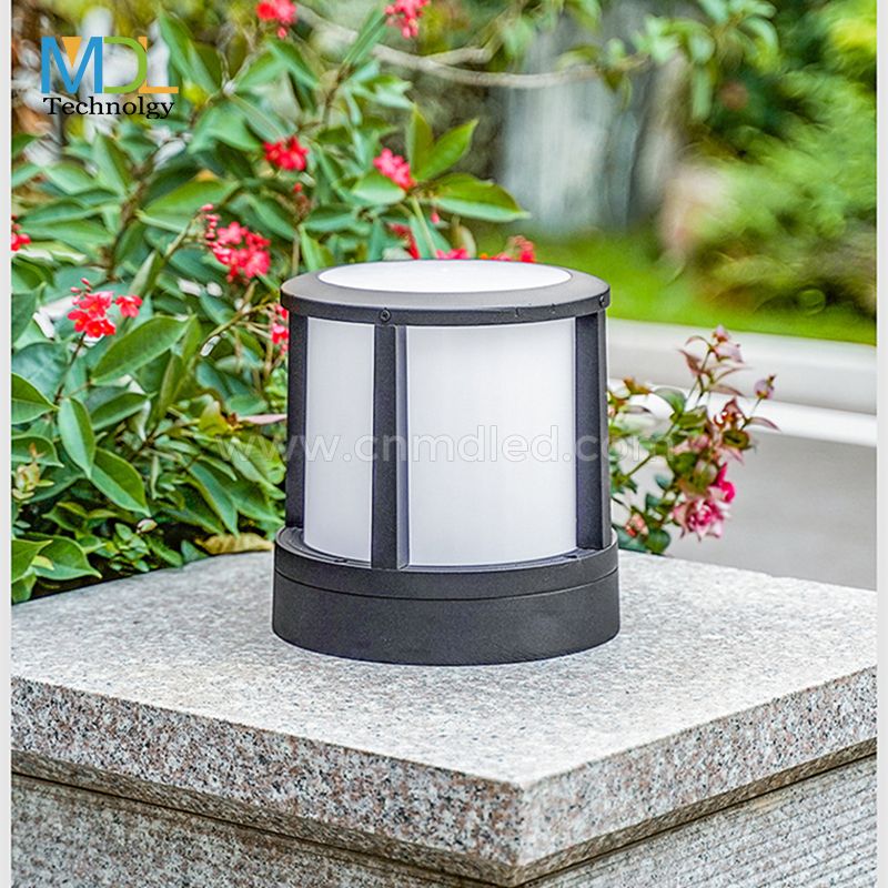 MDL 12W LED Outdoor Closed Top Gate Light Rainproof Bulkhead Modern Exterior Wall Light Model: MDL-BLL35