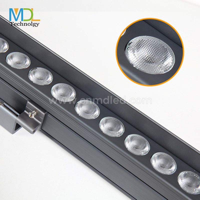 MDL Outdoor LED Wall Washer Light Bar for Room,Waterproof Flood Lights for Hotel, Facade Building, Backyard, Church,Statue Model:MDL-WL8