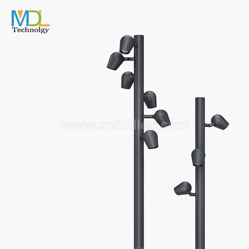 MDL Pole coupler installation outdoor modern minimalist park community garden road light Model:MDL-POLE3
