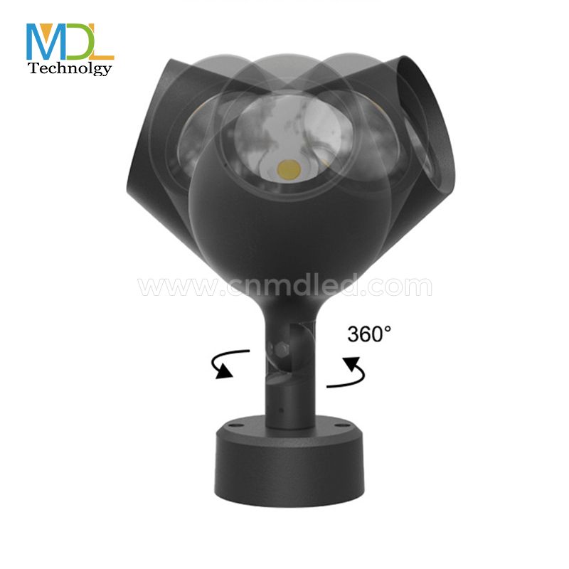 MDL Pole coupler installation outdoor modern minimalist park community garden road light Model:MDL-POLE3