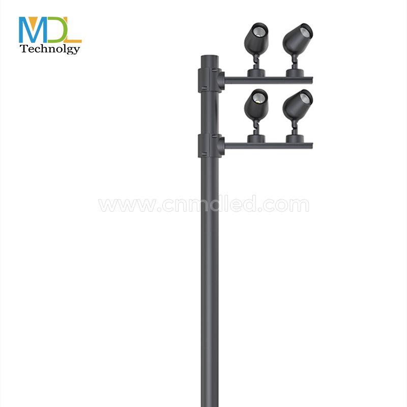 MDL Multi-head multi-directional lighting LED outdoor garden light IP65 waterproof landscape light Model:MDL-POLE4