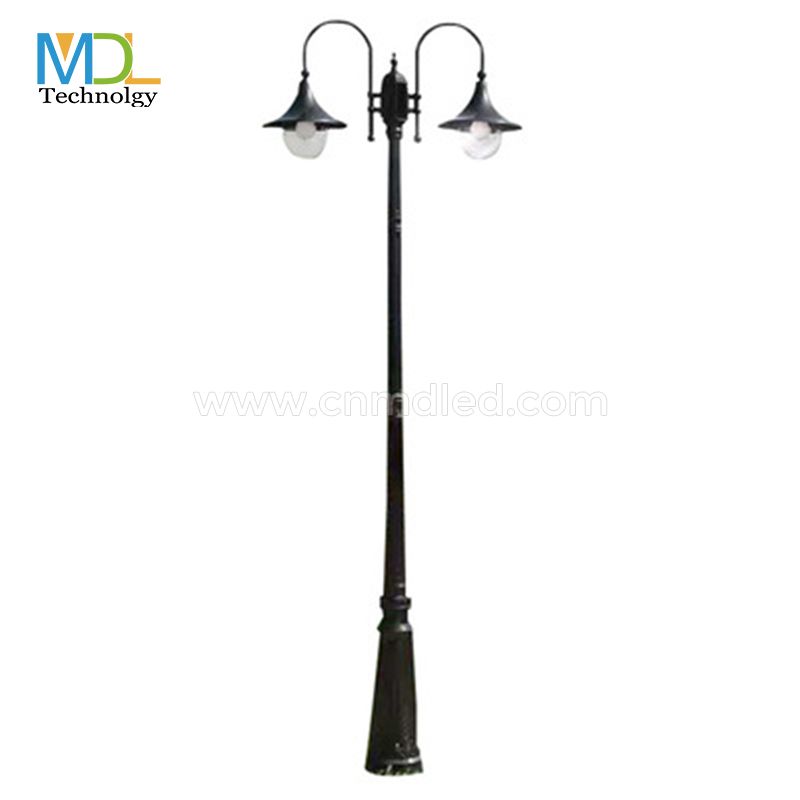 MDL Double Head High Pole Outdoor Garden Lights Garden Landscape Light Model:MDL-POLE7