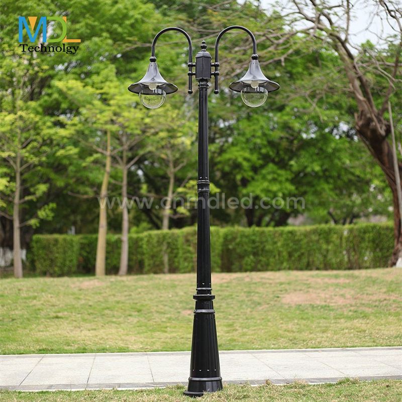 MDL Double Head High Pole Outdoor Garden Lights Garden Landscape Light Model:MDL-POLE7