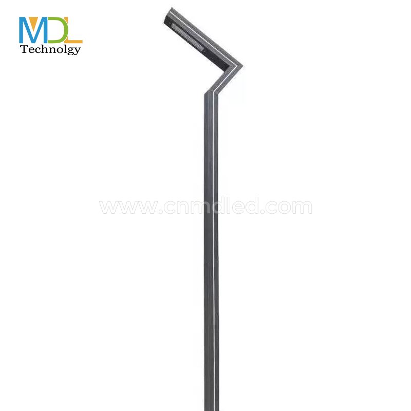 MDL Square Pillar Light Aluminum Profile Landscape Lighting Square Column Z Shape Garden Patio light Model:MDL-POLE9