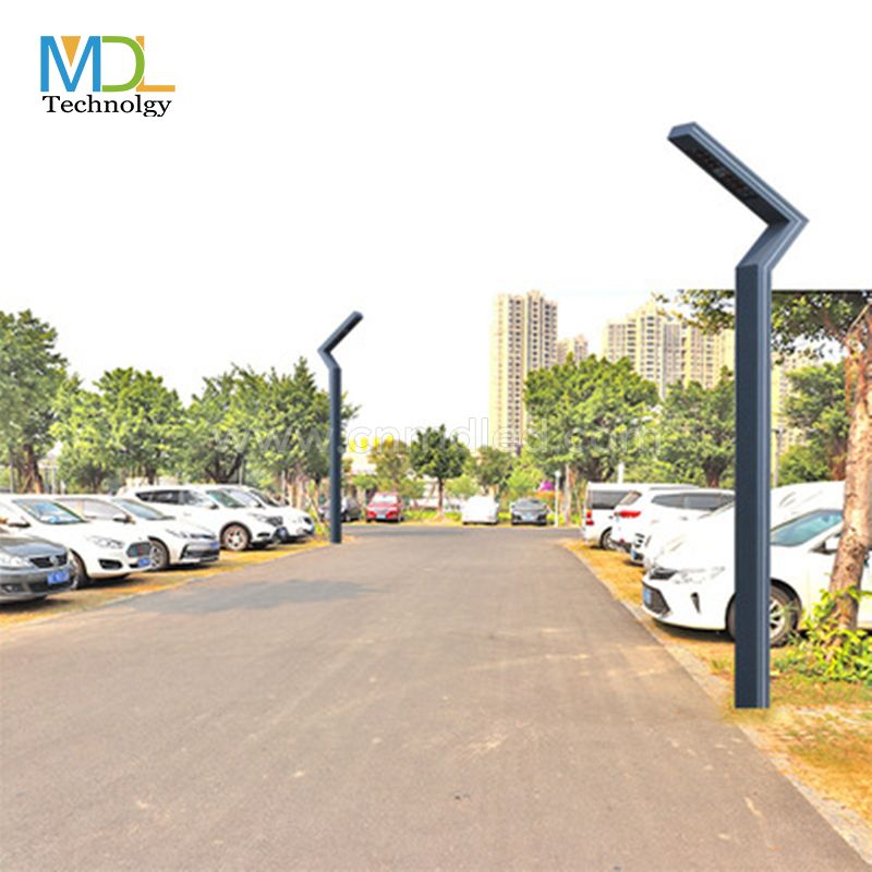 MDL Square Pillar Light Aluminum Profile Landscape Lighting Square Column Z Shape Garden Patio light Model:MDL-POLE9