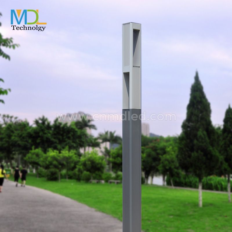 MDL Garden lights LED community street lights color separation aluminum profile square lights landscape light Model:MDL-POLE10