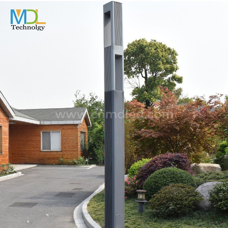 MDL Garden lights LED community street lights color separation aluminum profile square lights landscape light Model:MDL-POLE10