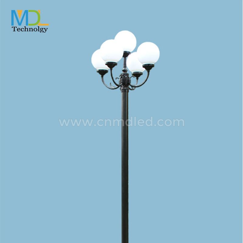 MDL Five-head Courtyard Street Light Landscape Light Model:MDL-POLE16