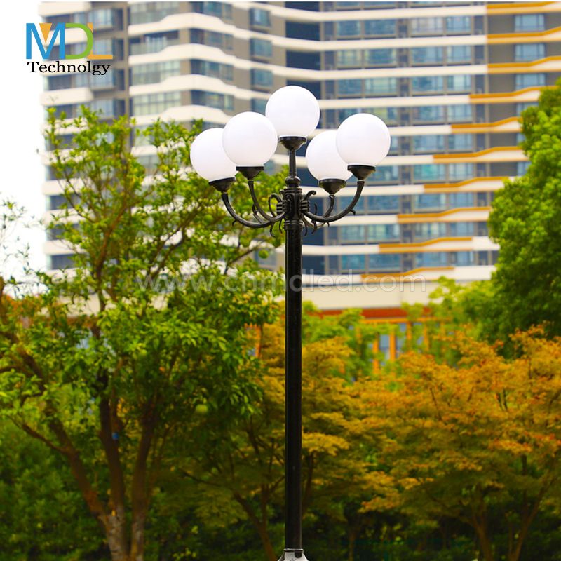 MDL Five-head Courtyard Street Light Landscape Light Model:MDL-POLE16