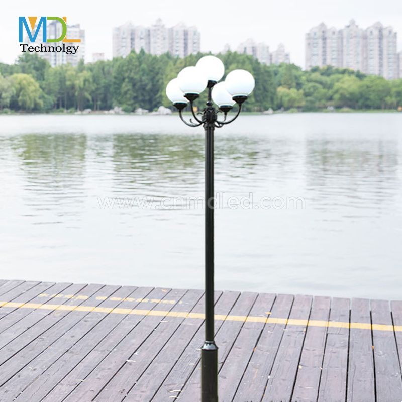 MDL Five-head Courtyard Street Light Landscape Light Model:MDL-POLE16