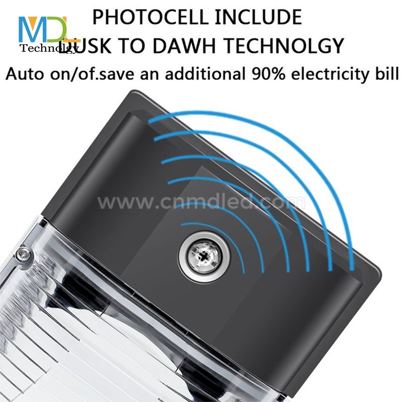 MDL Photocell Sensor  18W 26W LED Outdoor Lighting External IP65 LED Wall Pack Luminaire MDL-WPKWS