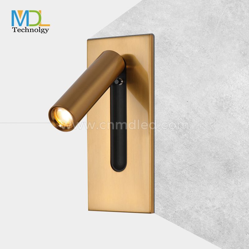 MDL bedroom hidden switch LED reading wall light Model: MDL-RWL7