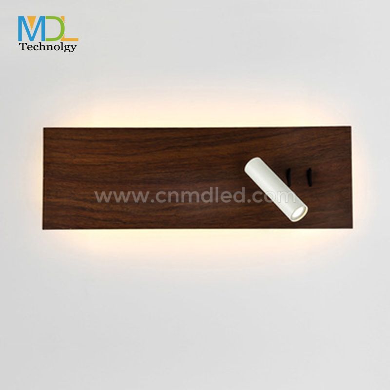 MDL Hotel guestroom bedside LED wall reading light Model: MDL-RWL8