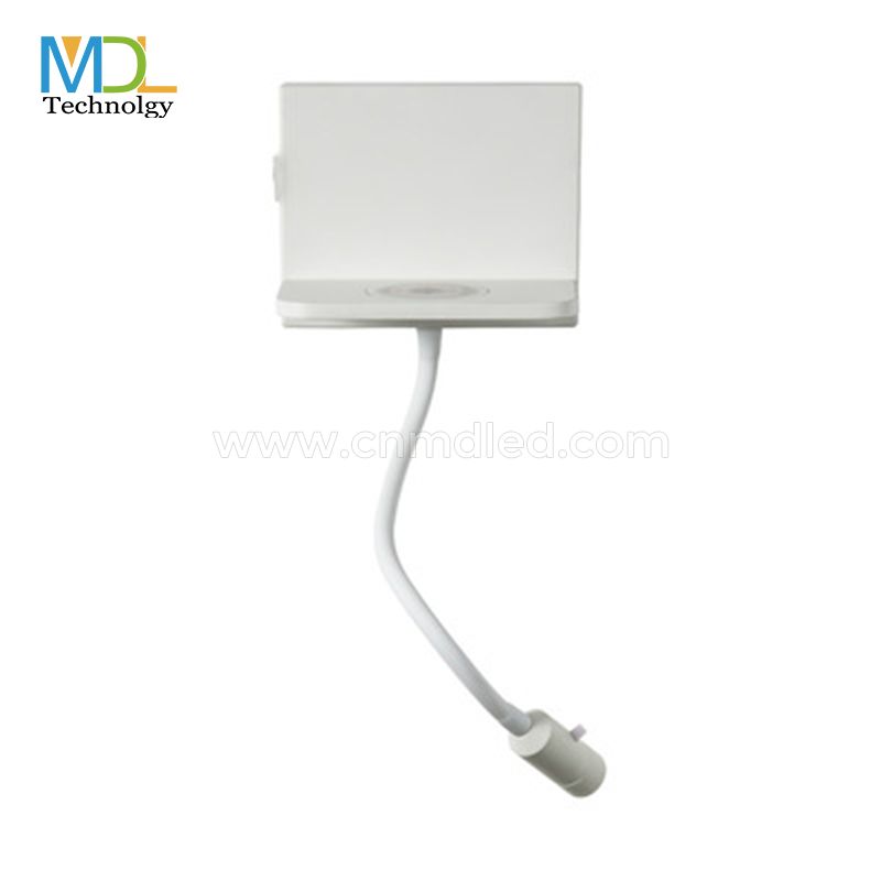 MDL LED Bedside Reading light  Charger Reading Light With Shelf Model: MDL-RWL15
