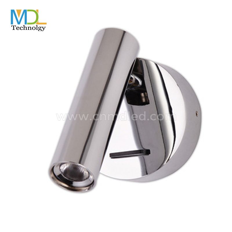MDL 3W D80MM IP44 Aluminum LED Reading Light Model: MDL-RWL17