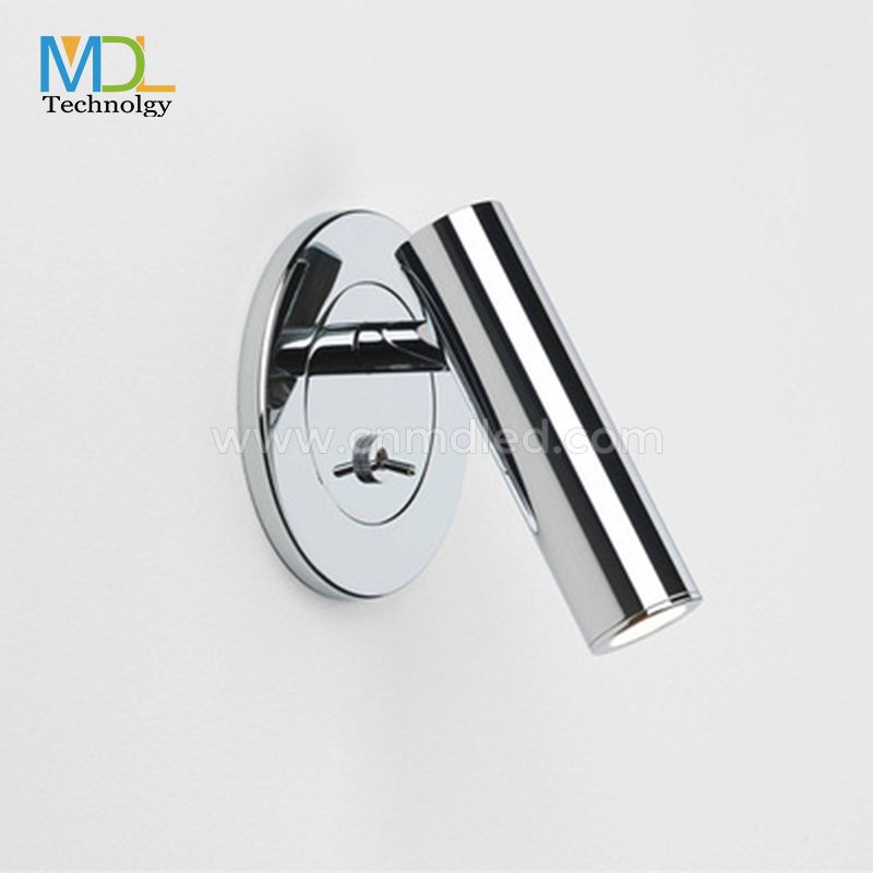 MDL Black Round LED Reading Light Model: MDL-RWL20