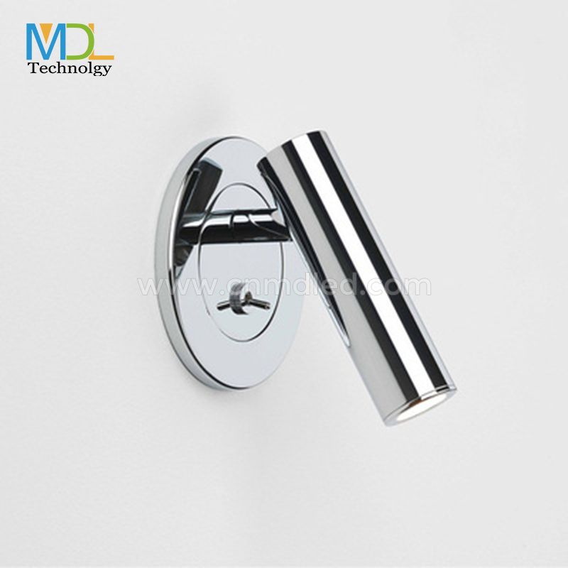 MDL Black Round LED Reading Light Model: MDL-RWL20