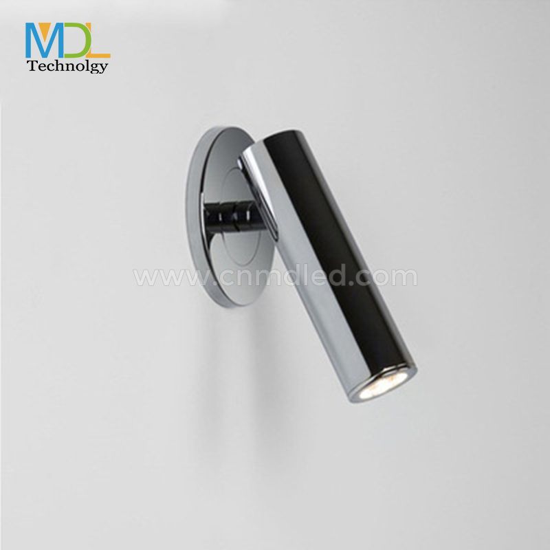 MDL Black Round LED Reading Light Model: MDL-RWL20