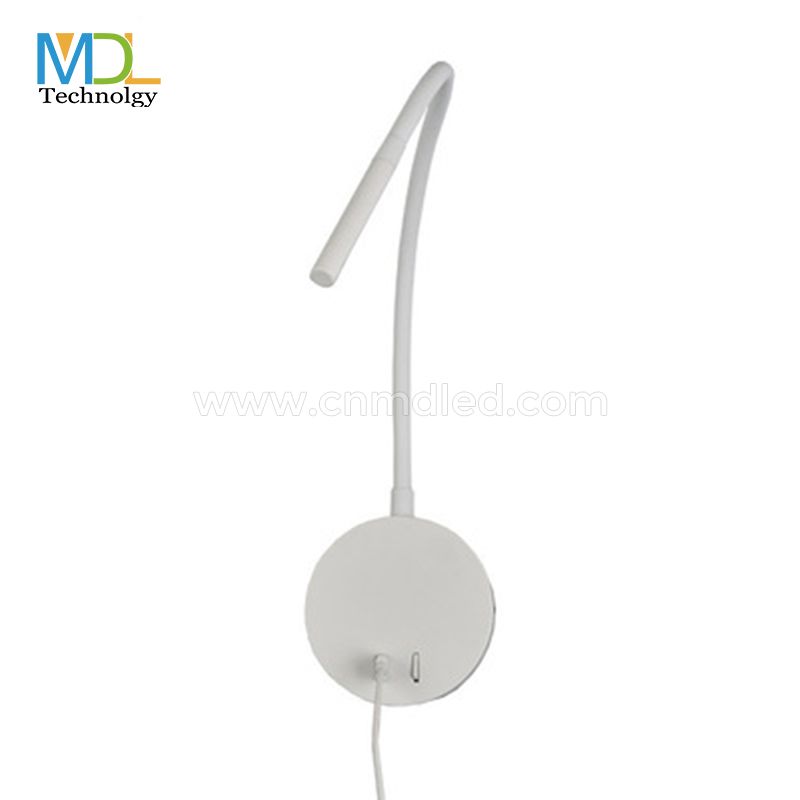 MDL  Minimalist LED Bed Reading Lamp Dimmable Switch Headboard Model: MDL-RWL21