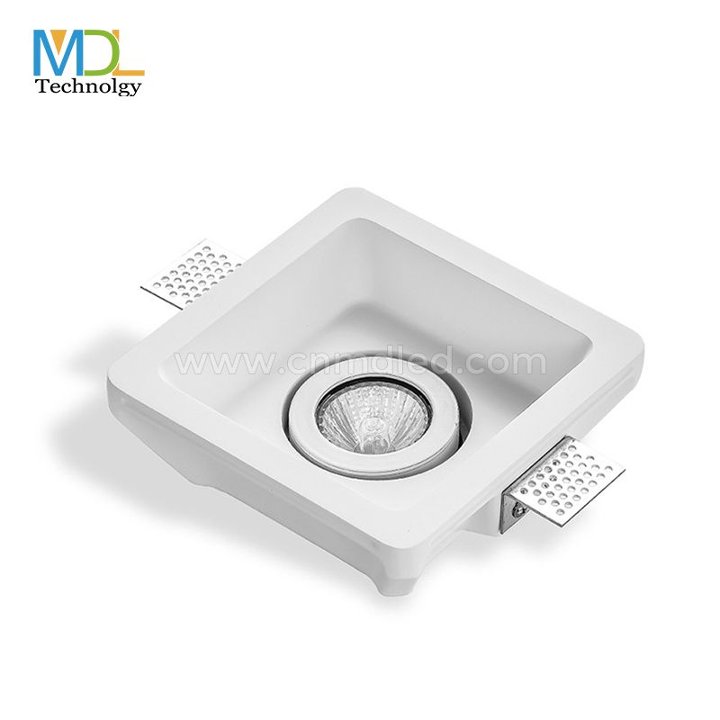 MDL COB Round Movable Gypsum Trimless Spotlight Model: MDL-GQD7