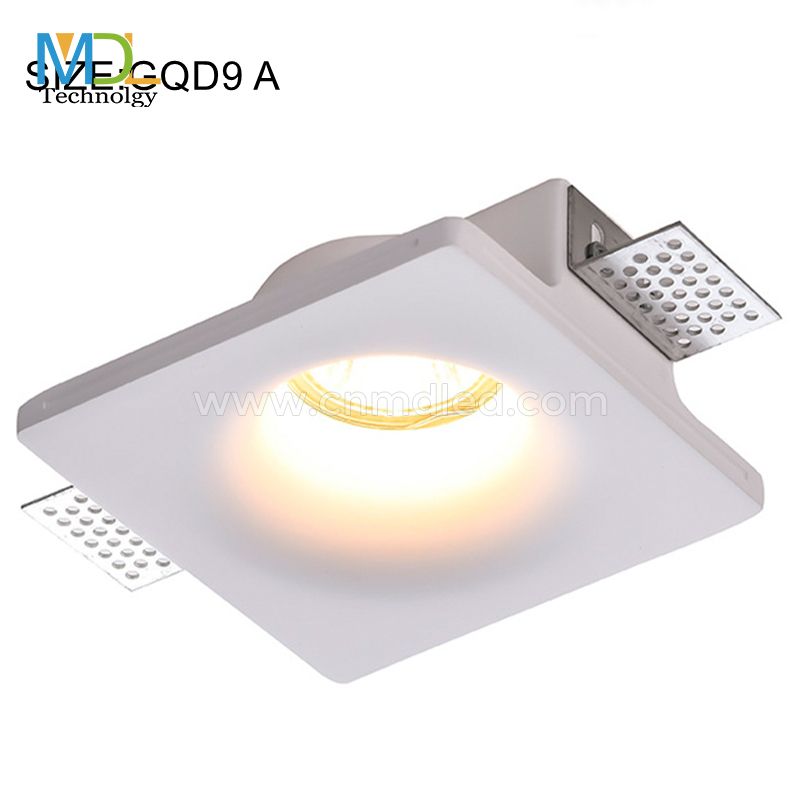 MDL Recessed Lights Square High Brightness Beam Angle 45° Spotlight Model: MDL-GQD9