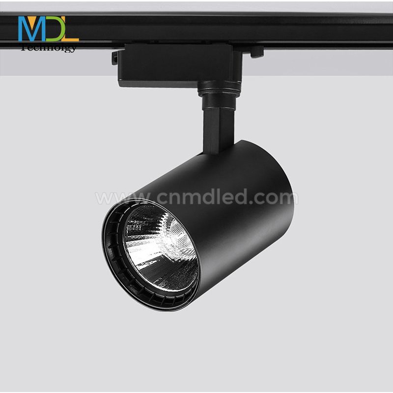 MDL 10W/15W/20W/30W LED COB Track Light Zoom Beam Angle Adjustable Rail Spotlight Lamp Model: MDL-TKL19