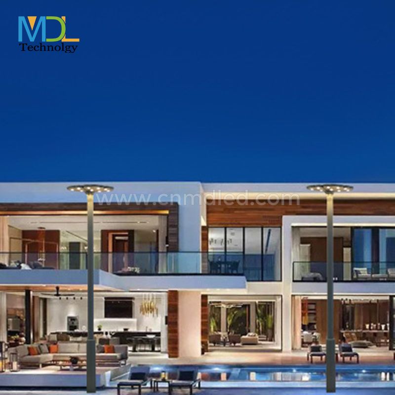 MDL Community road courtyard lamp 2M/2.5M/3M/3.5/4M/4.5M Model:MDL-POLE21