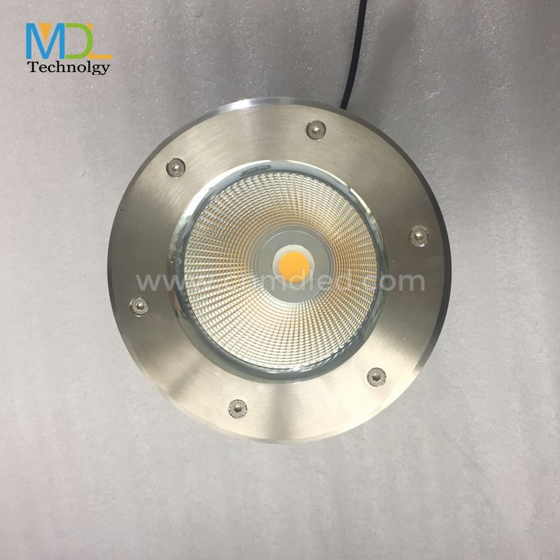 MDL Stair Step Light Step Lights Floor Light Outdoor Flooring Terrace Lighting Round Waterproof COB Integrated Underground Light Model:MDL-COBUDWL