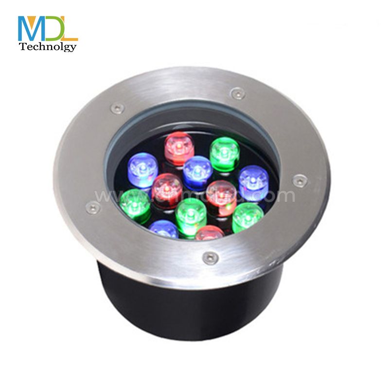 MDL Garden Ground Light Outdoor Embedded Underground Light IP65 Waterproof Round Buried Lights Model:MDL-UDGL
