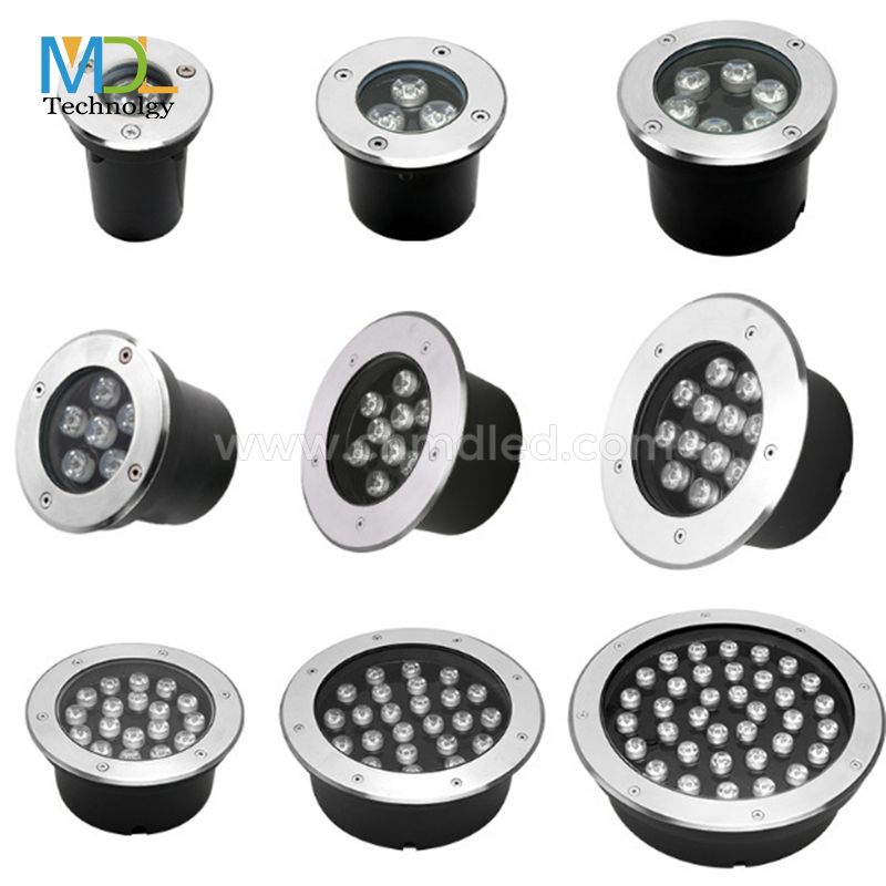 MDL Garden Ground Light Outdoor Embedded Underground Light IP65 Waterproof Round Buried Lights Model:MDL-UDGL