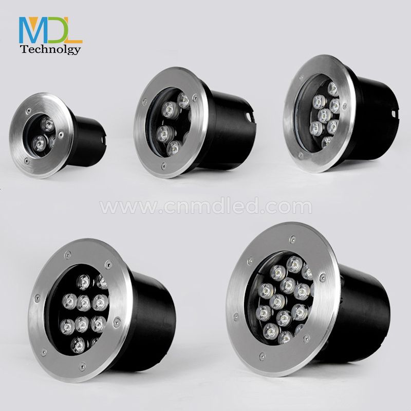 MDL Garden Ground Light Outdoor Embedded Underground Light IP65 Waterproof Round Buried Lights Model:MDL-UDGL