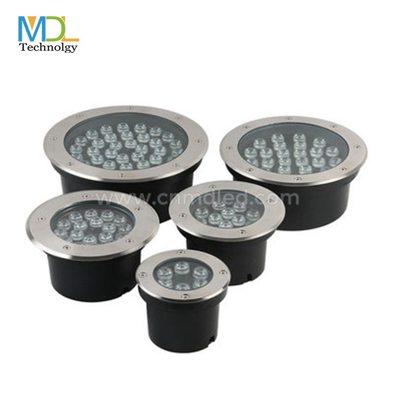 MDL Garden Ground Light Outdoor Embedded Underground Light IP65 Waterproof Round Buried Lights Model:MDL-UDGL