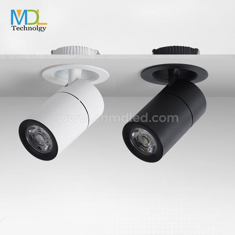 MDL  Adjustable angle Recessed LED Track Light Model: MDL-ETKL1