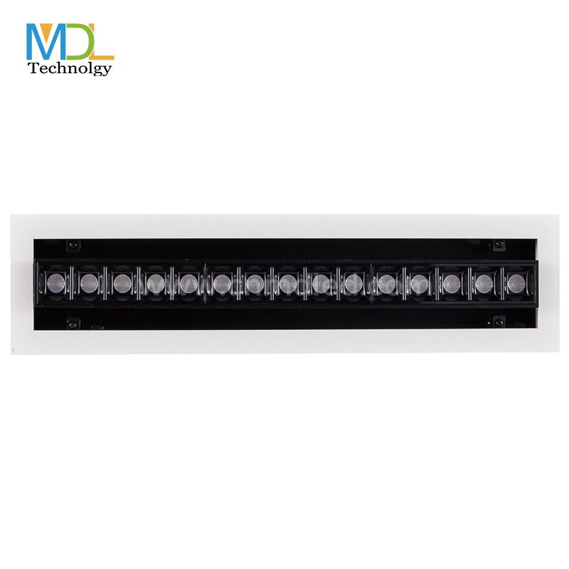 MDL Recessed ceiling tiltable LED linear grille spot down light Model: MDL-LDL1