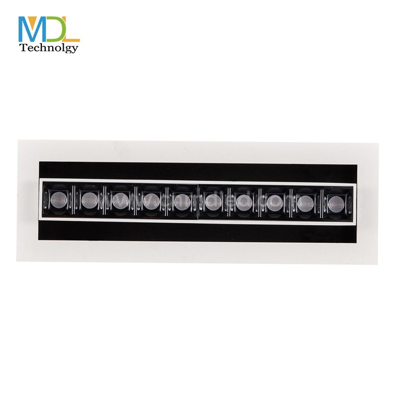 MDL Recessed ceiling tiltable LED linear grille spot down light Model: MDL-LDL1