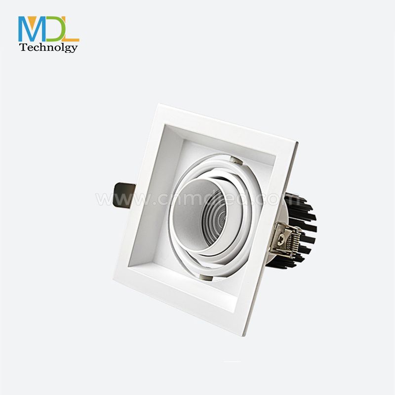 MDL Recessed LED Grille Downlight Single, Double or Three Head Model: MDL-GDL13