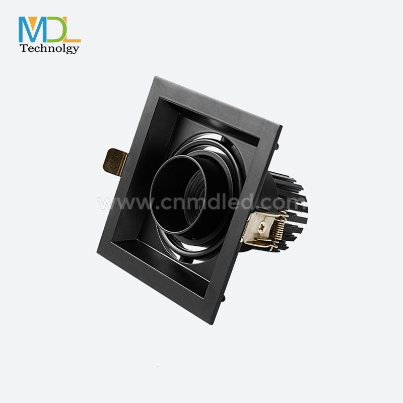 MDL Recessed LED Grille Downlight Single, Double or Three Head Model: MDL-GDL13