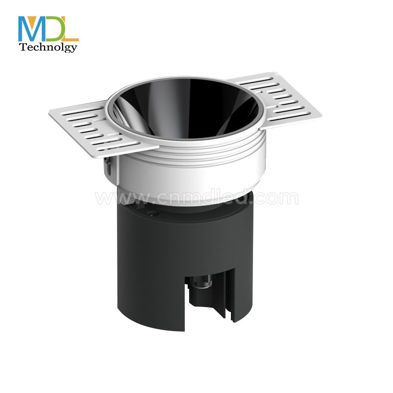 MDL COB Embedded Anti-glare Trimless Aluminum Recessed Downlight Model: MDL-RDLA1