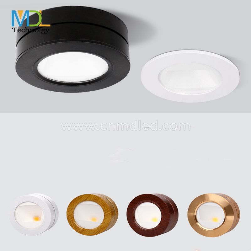MDL COB Polarized Spotlight Mini Wine Cabinet Light Surface Mounted Downlight Model: MDL-RDLSE1