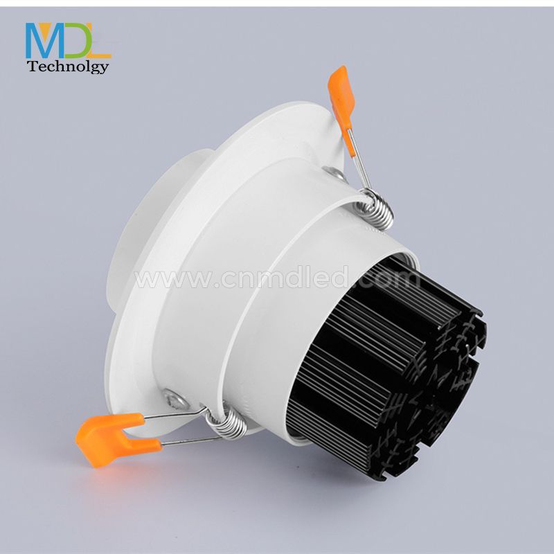 MDL LED COB Spotlight Recessed Downlight Zoom Beam Angle Adjustable Lamp Model: MDL-RDLT3