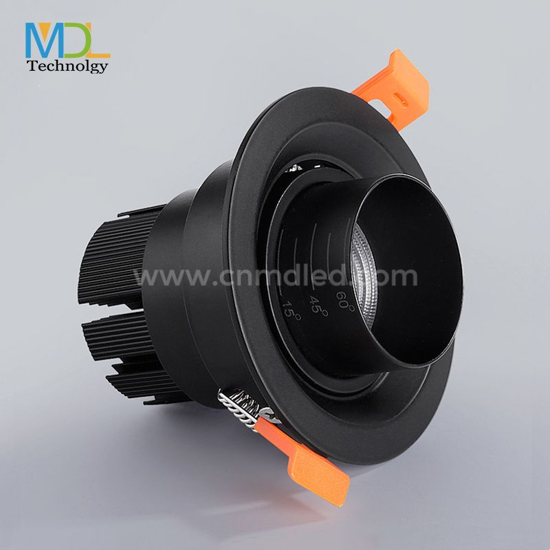 MDL LED COB Spotlight Recessed Downlight Zoom Beam Angle Adjustable Lamp Model: MDL-RDLT3