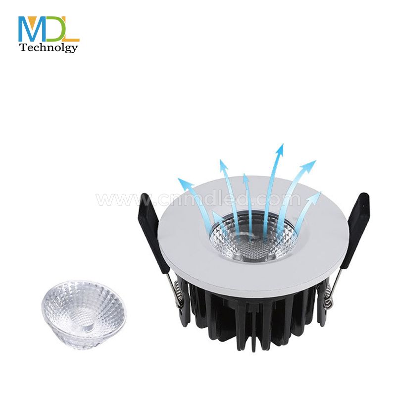 MDL LED waterproof round die cast aluminium downlight Model: MDL-WDL7