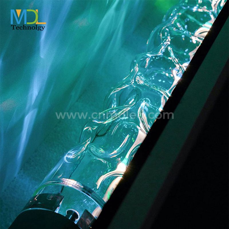 MDL Water Pattern Room Decor Lighting Led Flame Lamp Bedside Projection Background Light 3D Dynamic Wall Washer Light Model:MDL-WL13