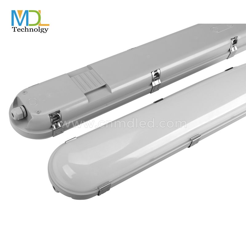 LED Vapor Tight  prevents moisture and dirt from compromising the housing and damaging interior wires and components Model: MDL-SF-1A