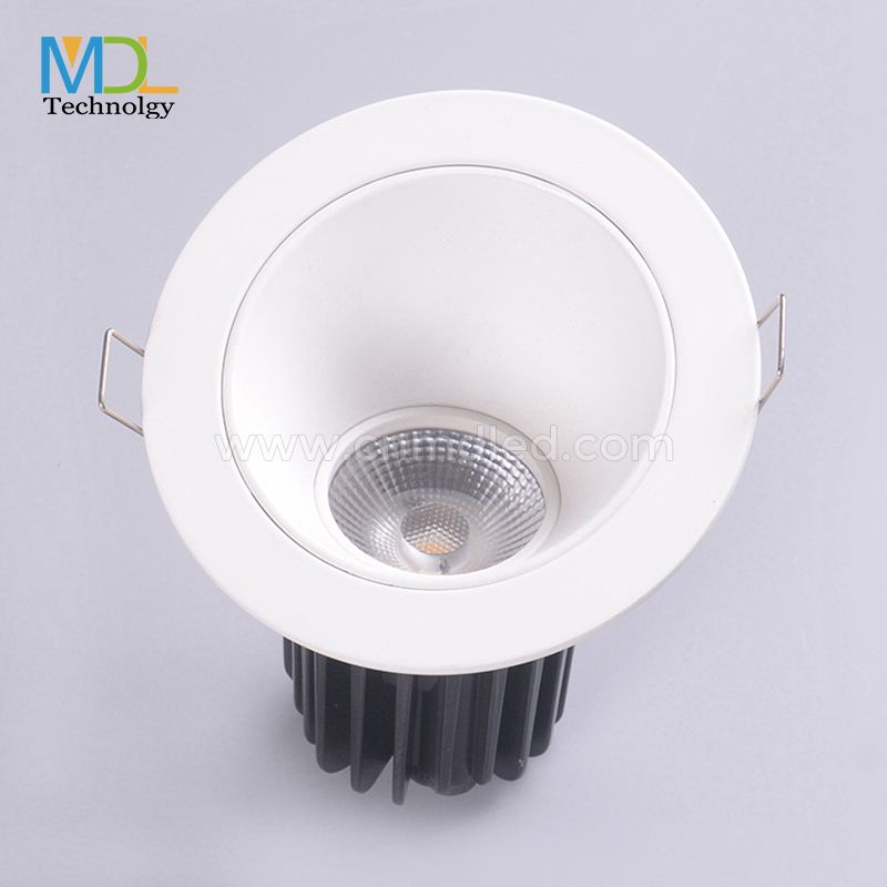 MDKL Inclined LED downlight aluminum round recessed downlight Model: MDL-RDL35