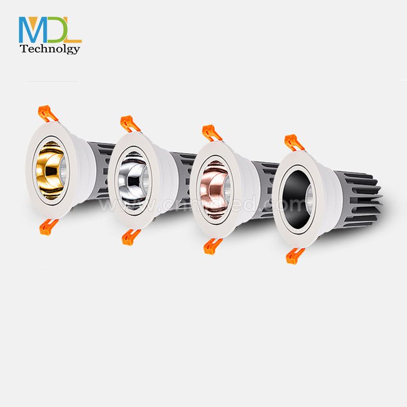 MDL 5-40W Round LED Recessed down Light Adjustable Angle Model: MDL-RDLT4