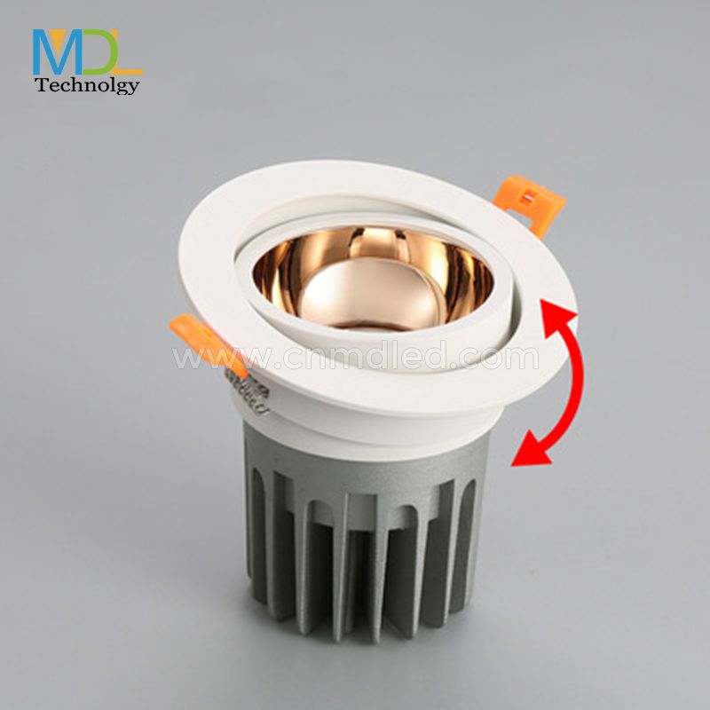 MDL 5-40W Round LED Recessed down Light Adjustable Angle Model: MDL-RDLT4