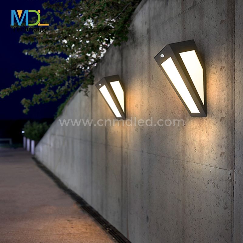 MDL Waterproof garden villa exterior wall lamp human body induction balcony aisle wall lamp MDL-OWL18