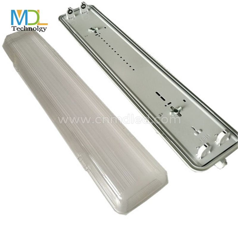 Vapor Tight Stainless steel Watertight LED Light Fixtures Model: MDL-SF-1ASS