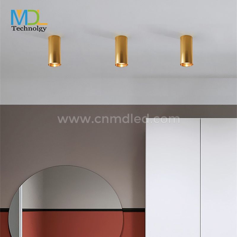 MDL Gold chandelier，surface mounted spotlight，Suitable for bars, restaurants Model: MDL-SPDL27